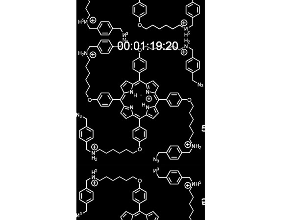 Porphyrin as a component of a supramolecular dye conjugate