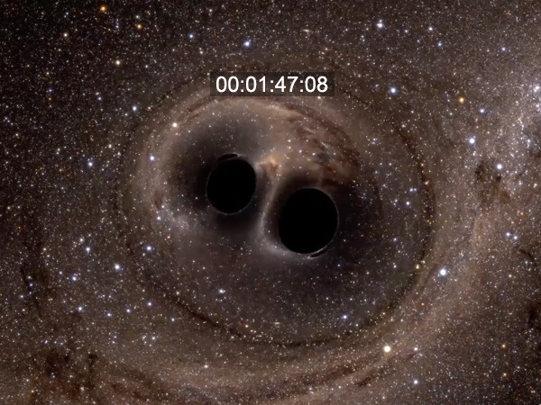 Coalescence of black hole binary